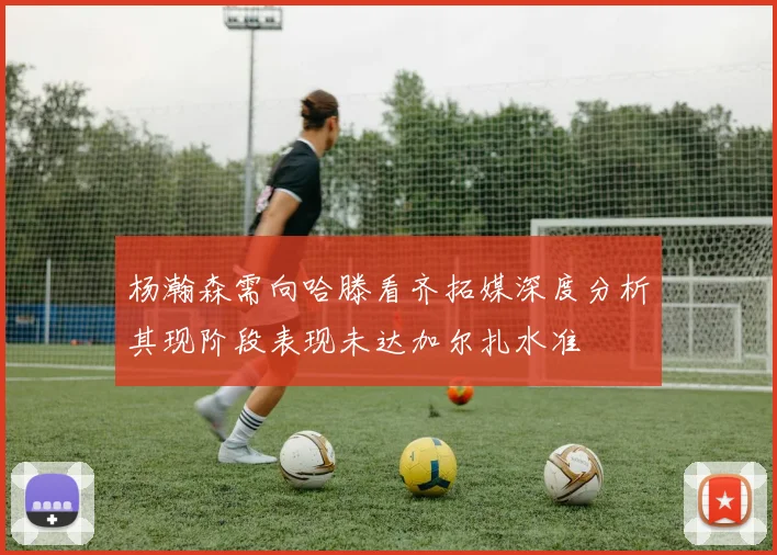 杨瀚森需向哈滕看齐拓媒深度分析其现阶段表现未达加尔扎水准